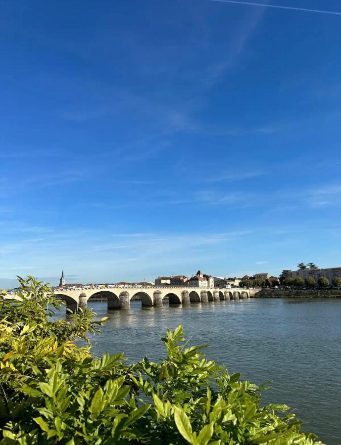 Le Lamartine - Vue Saone - Baignoire Ilot Macon Ngoại thất bức ảnh